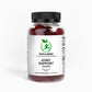 A bottle of Joint Support Gummies next to a pair of running shoes, highlighting joint mobility and flexibility benefits.


