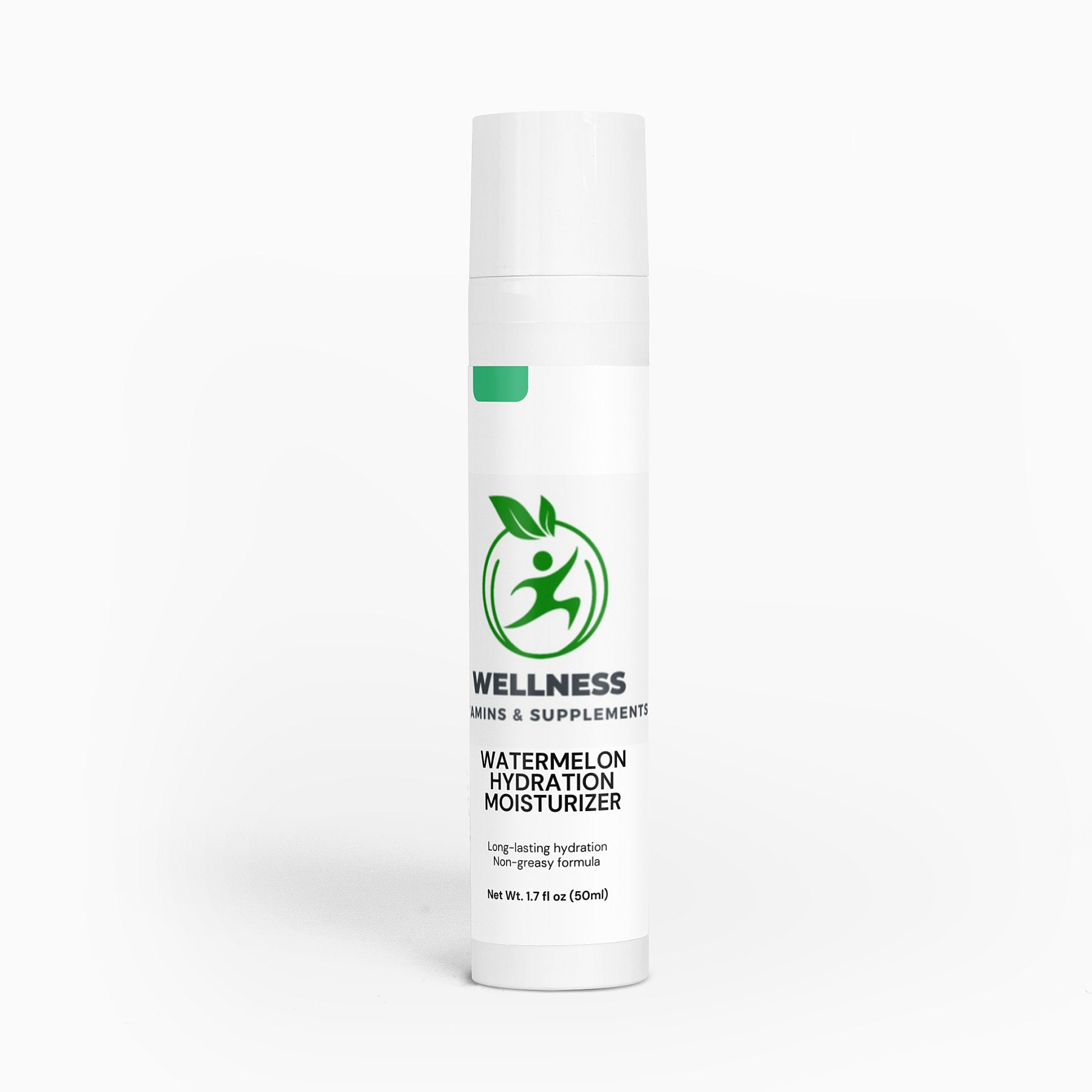 A jar of Watermelon Hydration Moisturizer with a creamy texture, providing deep hydration and a natural glow.